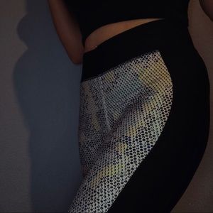 Snake design Workout pants